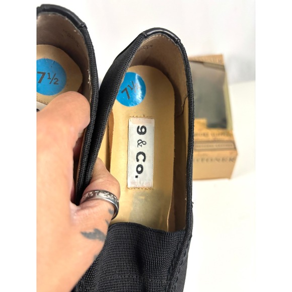 Women's Shoe Lot Size 7.5–10 Vintage Flats Slippers ESPRIT Bass Leather - Picture 13 of 16